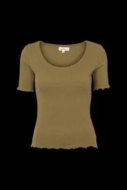 Ludmilla Scallop Tee SS