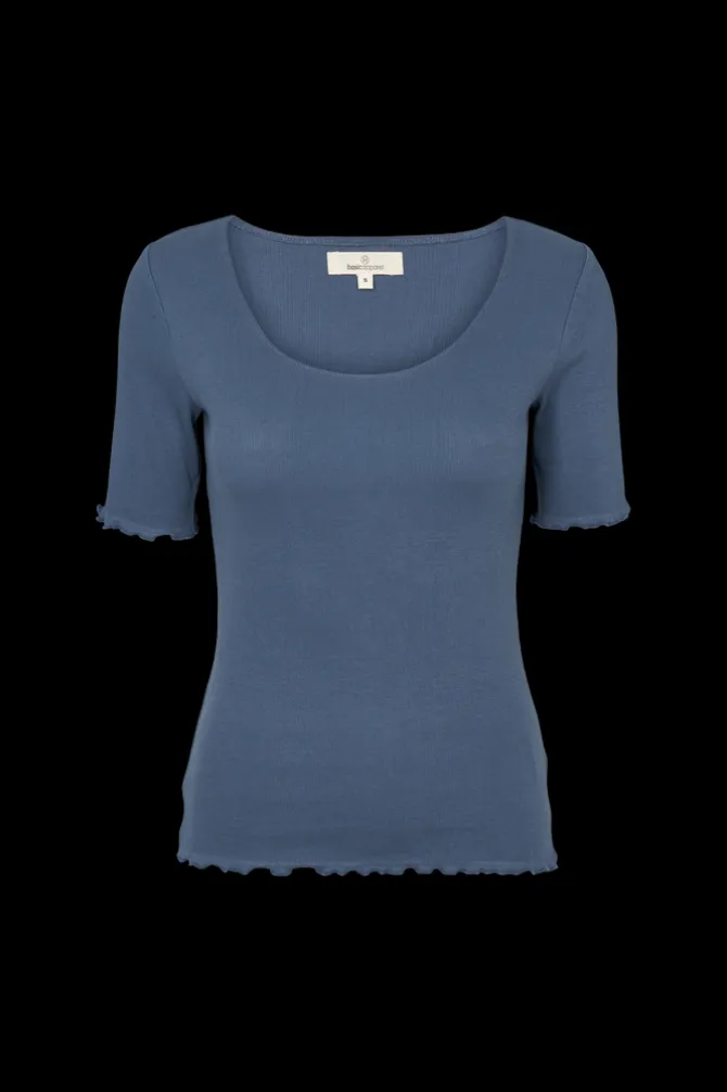Ludmilla Scallop Tee SS