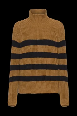 Sweety High Neck Striped